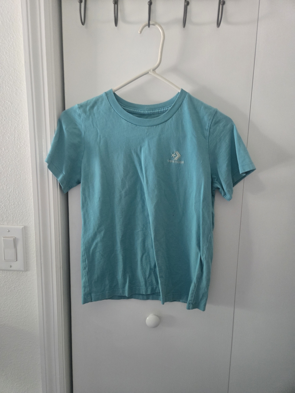 Converse Womens Teal Short-Sleeve Tee